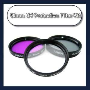  Filter Kit For The Canon EF 75 300mm f/4 5.6 III Autofocus Lens 