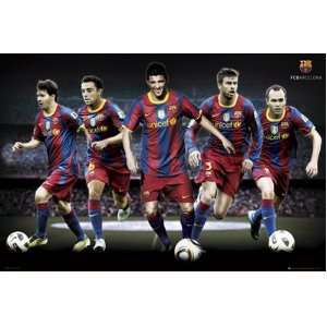  Football Posters Barcelona   Players 10/11   61x91.5cm 