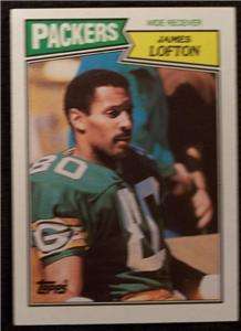 1987 TOPPS GREEN BAY PACKERS TEAM SET (11)  