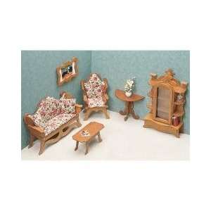  Greenleaf Dollhouse Furniture Kit   Living Room 
