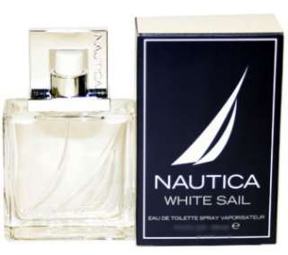 NAUTICA WHITE SAIL Men Cologne 3.4 oz NEW IN BOX  