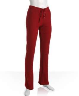 Scanty cherry thermal drawstring pajama pants  