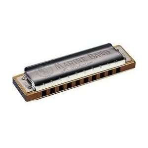  Hohner 1896 Marine Band Low Tuned Harmonica Low F Musical 