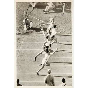 1932 Summer Olympics Games Womens 100 Meter Race Print   Original 