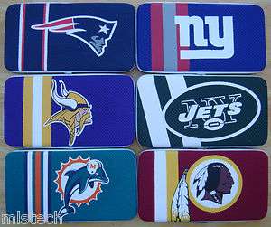   Mesh Jersey Clutch Hard Flat Women Wallet ( Pick Your Teams )  