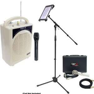  Microphone with Carry Case   PMKSPAD1 Multimedia Microphone Stand 