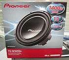 PIONEER TS W309D4 CHAMPION 12 SUBWOOFER 1400W BRAND NEW IN BOX