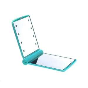   Pocket Size lightweight 8 LED Light Cosmetic MakeUp Mirror Beauty