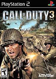 Call of Duty 3 Sony PlayStation 2, 2006 047875816336  