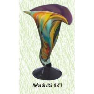 Nalanda Vase Hand Blown Modern Glass Vase 
