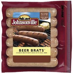 Johnsonville Beer Brats, 16 oz  Fresh