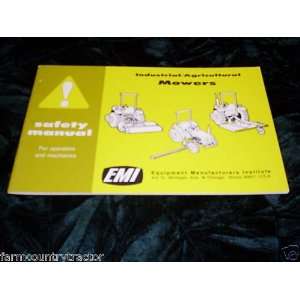  Industrial Agricultural Mowers Safety Manual Industrial 