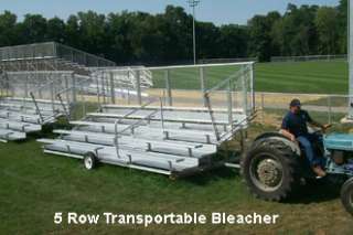 Row Aluminum Bleacher Bleachers Baseball   Football  