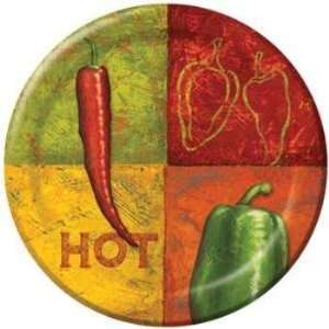   Fiesta Chilies 9 Paper Plates Case Pack 6 