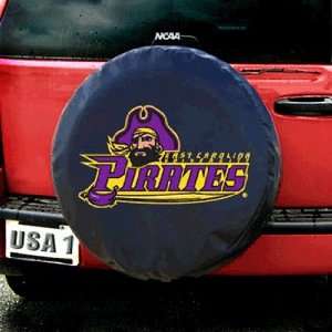   East Carolina Pirates NCAA Spare Tire Cover (Black)