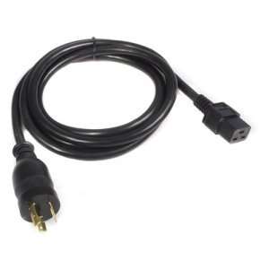 19 to NEMA L5 20P Power Cord. 8FT POWER CORD IEC320 C19 TO NEMA L5 