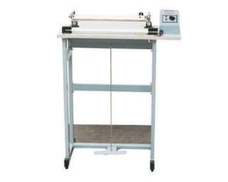 FOOT PEDAL OPERATED 600mm 23  INCH WIDE IMPULSE SEALER CUTTER  