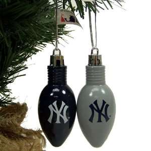  New York Yankees Official Logo Bulb Christmas Ornament 5 