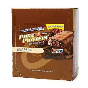 Pure Protein High Protein Bar, Chocolate Deluxe 12 ea