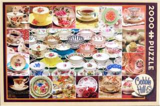   COLLECTION New 2000 pc Jigsaw Puzzle Tea Cup 625012507059  