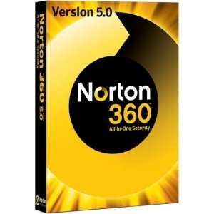   NORTON 360 5.0 5U SOP MM MFS SW. Internet Security   Standard Retail