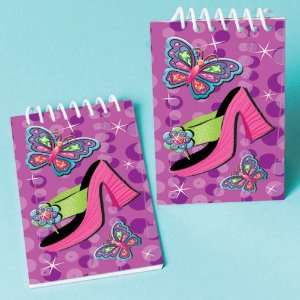  Lets Party By Amscan Glitzy Girl Notepads 