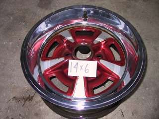 New 14x6 7 Firebird GTO OEM Styl Rally Wheel Trim Rings  