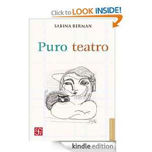 Puro teatro (Spanish Edition) Sabina Berman  Kindle Store