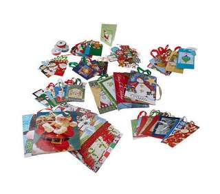 101 Piece Design Scapes Holiday Gift Wrap, Bag, Ribbon and More Set 
