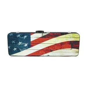   Grafix Hardshell Electric Guitar Case, Old Glory Musical Instruments