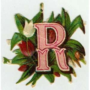  OLD FASHIONED ALPHABET LETTER R