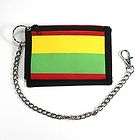   Chain Wallet Jamaica Cool Runnings Wallet Purse Babylon Bob Reggae RGY