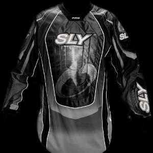   SLY Bionic Stretch Jersey Silver Paintball Pro Gear