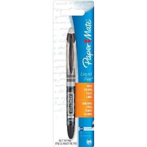 Paper Mate Liquid Flair Extra Fine Tip Felt Porous Pens, 1 Black Pen 