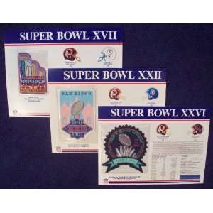  Washington Redskins NFL Super Bowl Patch Complete Set 1982 