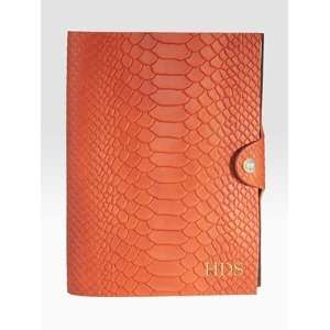   Image Personalized Python Embossed Journal   Black