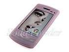 Silicone Skin Soft Case for Samsung S8500 Wave Pink  