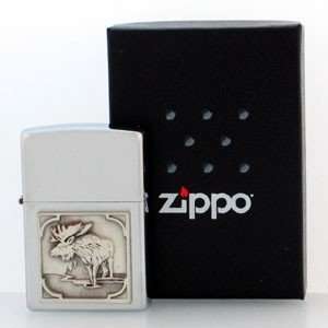  Wildlife Zippo Lighter   Moose