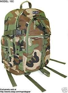 SCUBA Backpack Bag Dive/Diving/Diver Gear w/Patch 15C  