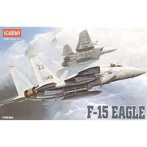  Academy   1/144 F 15 Eagle (Plastic Model Airplane) Toys & Games