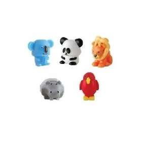 GIANT JUNGLE MANIA   Complete Set of 5 Squishies W/ GAME CODES FOR 