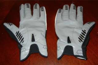This is a pair of game worn Gloves from a University of Miami 