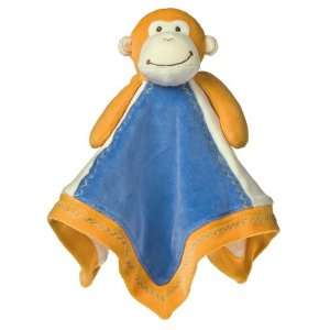   , Monkey Baby Blanket, Orange, 16 Inches x 16 Inches Toys & Games