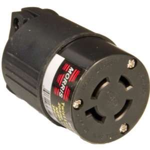   Products 89754 Twist Lock Female Plug, 3 Pole, 4 Wire, 125 250VAC