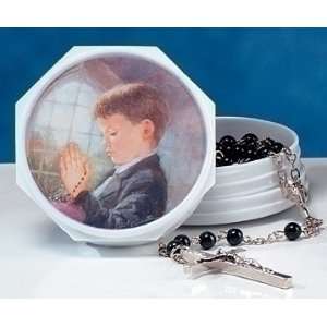   Communion Boy Rosaries & Keepsake Boxes 