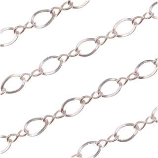 Sterling Silver Figure Eight Chain 2.8mm   By The Foot  