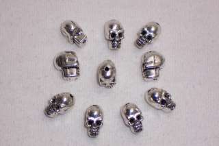  silvertone skull beads another top quality product from m m lighters 