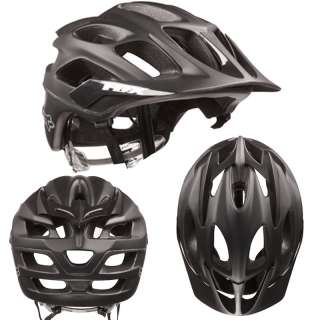  Fox Racing Flux Mountain Bike XC Cycle Helmet Matte Black Small Medium