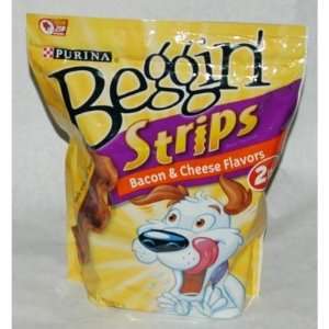  Purina Beggin Strips Bacon & Cheese Flavors   2lbs Pet 