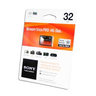 Sony Camera 32 GB Memory Stick PRO HG Duo Card MSHX32B 027242825383 